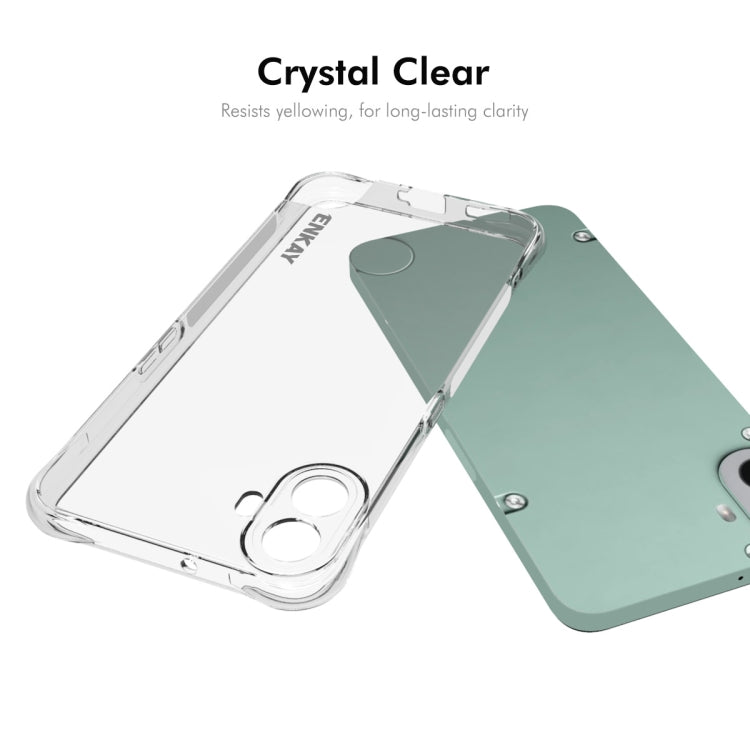 For Nothing CMF Phone 1 ENKAY Hat-Prince Transparent TPU Shockproof Phone Case - More Brand by ENKAY | Online Shopping South Africa | PMC Jewellery | Buy Now Pay Later Mobicred