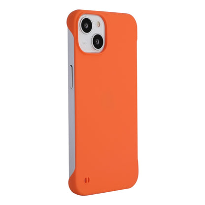 For iPhone 15 Plus ENKAY Ultra-thin Matte Frameless PC Phone Case(Orange) - iPhone 15 Plus Cases by ENKAY | Online Shopping South Africa | PMC Jewellery | Buy Now Pay Later Mobicred