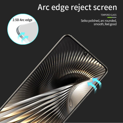 For Xiaomi Poco F6 PINWUYO 9H 2.5D Full Screen Tempered Glass Film(Black) -  by PINWUYO | Online Shopping South Africa | PMC Jewellery | Buy Now Pay Later Mobicred