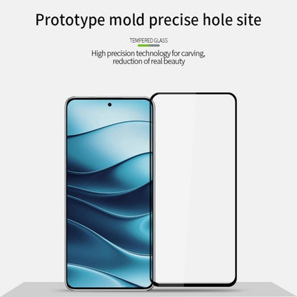 For Xiaomi Redmi Note 14 5G PINWUYO 9H 2.5D Full Screen Tempered Glass Film(Black) - Note 14 Tempered Glass by PINWUYO | Online Shopping South Africa | PMC Jewellery | Buy Now Pay Later Mobicred