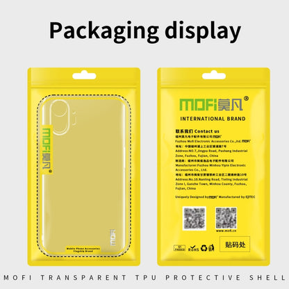 For Nothing Phone 2a MOFI Ming Series Ultra-thin TPU Phone Case(Transparent) - More Brand by MOFI | Online Shopping South Africa | PMC Jewellery | Buy Now Pay Later Mobicred