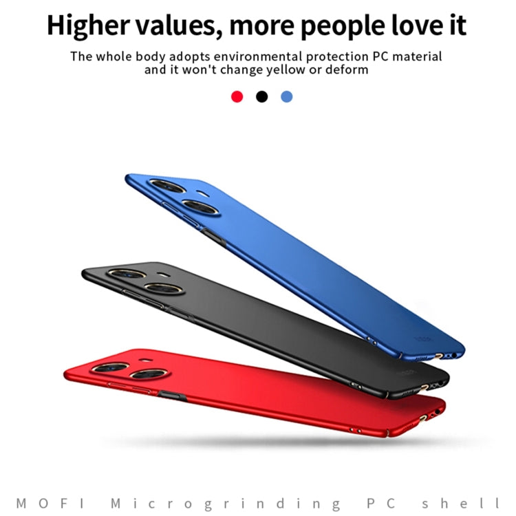 For Huawei Enjoy 60 MOFI Micro-Frosted PC Ultra-thin Hard Phone Case(Blue) - Huawei Cases by MOFI | Online Shopping South Africa | PMC Jewellery