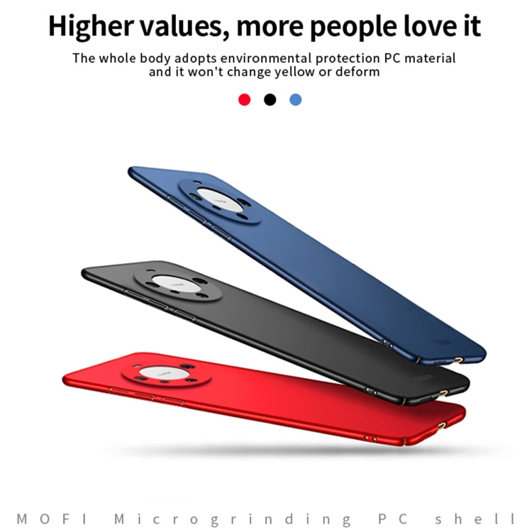 For Huawei Mate 60 MOFI Micro-Frosted PC Ultra-thin Hard Phone Case(Red) - Huawei Cases by MOFI | Online Shopping South Africa | PMC Jewellery