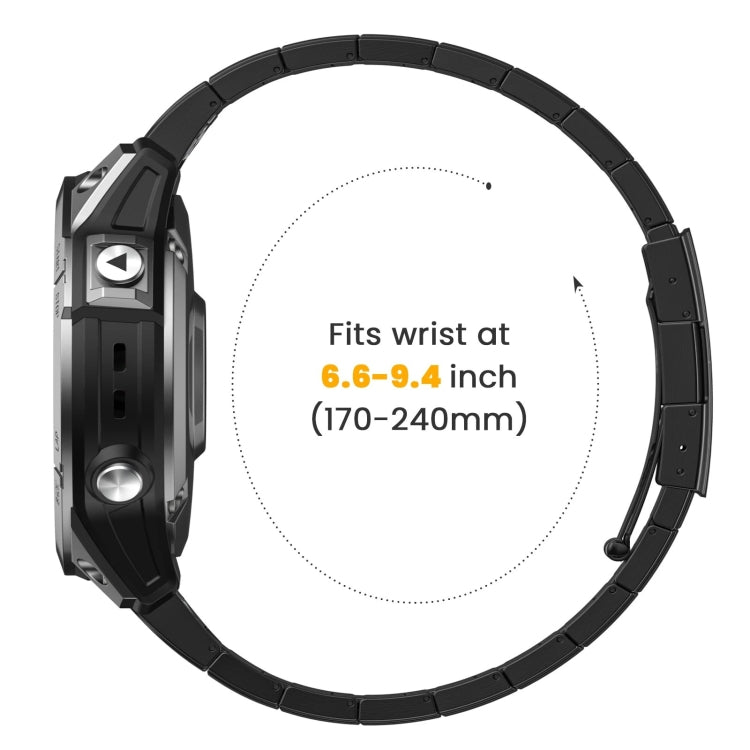 For Garmin D2 Delta PX 26mm Titanium Alloy Quick Release Watch Band(Sliver) - Watch Bands by PMC TechLife | Online Shopping South Africa | PMC TechLife