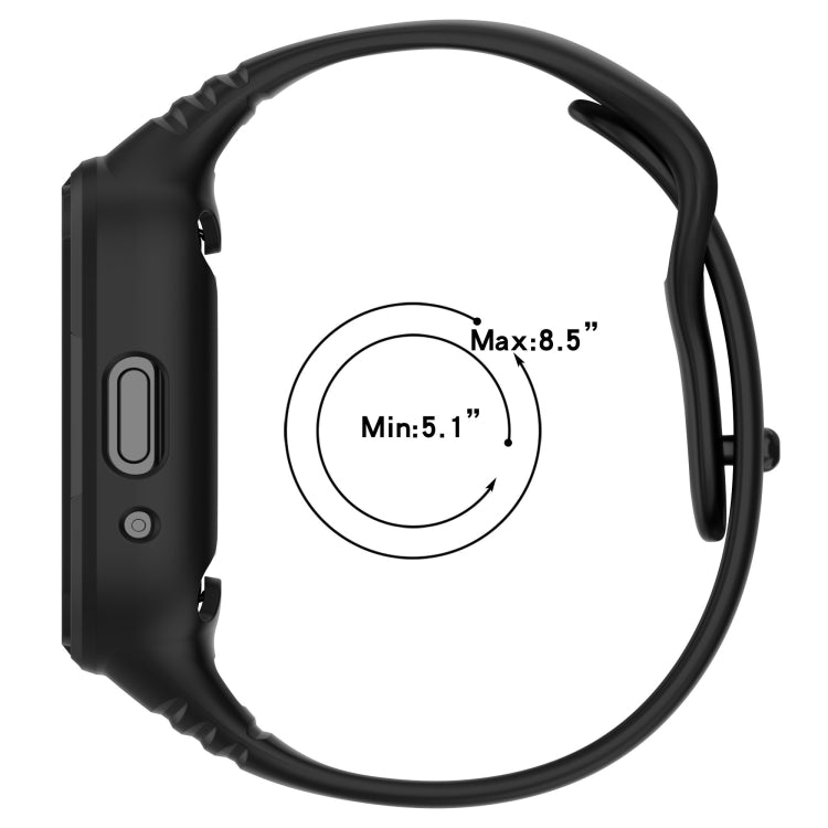 For Redmi Watch 3 Active Integrated Fully Enclosed Silicone Watch Band(Ivory White) - Watch Bands by PMC TechLife | Online Shopping South Africa | PMC TechLife | Buy Now Pay Later Mobicred