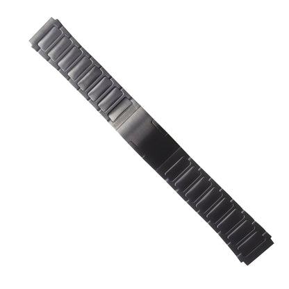 For Garmin Forerunner 255 Music 22mm I-Shaped Titanium Alloy Watch Band(Grey) - Watch Bands by PMC Jewellery | Online Shopping South Africa | PMC Jewellery