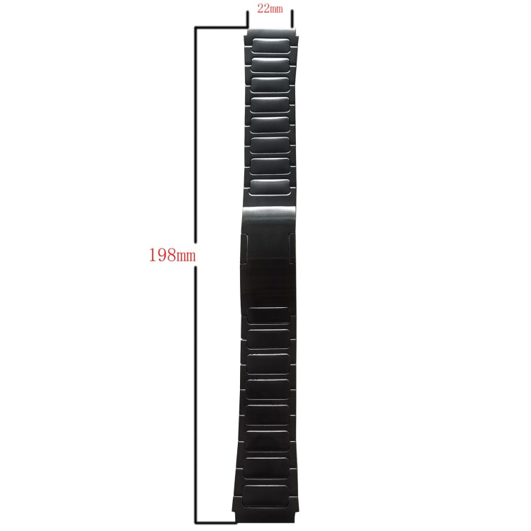 For Garmin Forerunner 255 22mm I-Shaped Titanium Alloy Watch Band(Sliver) - Watch Bands by PMC TechLife | Online Shopping South Africa | PMC TechLife