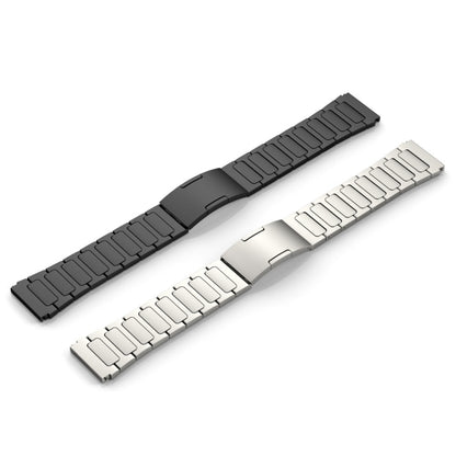 For Garmin Venu 3 22mm I-Shaped Titanium Alloy Watch Band(Grey) - Watch Bands by PMC Jewellery | Online Shopping South Africa | PMC Jewellery