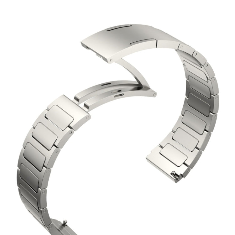 For Huawei Watch Ultimate 22mm I-Shaped Titanium Alloy Watch Band(Grey) - Watch Bands by PMC TechLife | Online Shopping South Africa | PMC TechLife