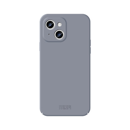 For iPhone 15 Plus MOFI Qin Series Skin Feel All-inclusive Silicone Phone Case(Gray) - iPhone 15 Plus Cases by MOFI | Online Shopping South Africa | PMC Jewellery