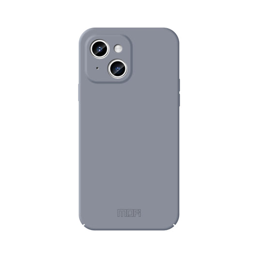 For iPhone 14 Plus MOFI Qin Series Skin Feel All-inclusive PC Phone Case(Gray) - iPhone 14 Plus Cases by MOFI | Online Shopping South Africa | PMC Jewellery