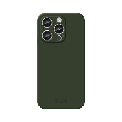 For iPhone 16 Pro MOFI Qin Series Skin Feel All-inclusive PC Phone Case(Green) - iPhone 16 Pro Cases by MOFI | Online Shopping South Africa | PMC Jewellery | Buy Now Pay Later Mobicred