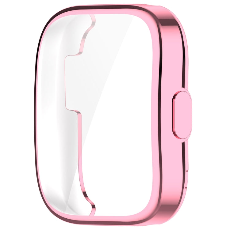 For Amazfit Bip 5 All-Inclusive TPU Protective Case(Pink) - Watch Cases by PMC Jewellery | Online Shopping South Africa | PMC Jewellery