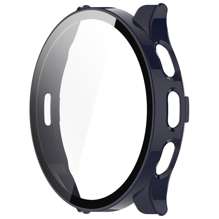 For Garmin Venu 3 PC + Tempered Film Integrated Watch Protective Case(Blue) - Watch Cases by PMC TechLife | Online Shopping South Africa | PMC TechLife | Buy Now Pay Later Mobicred