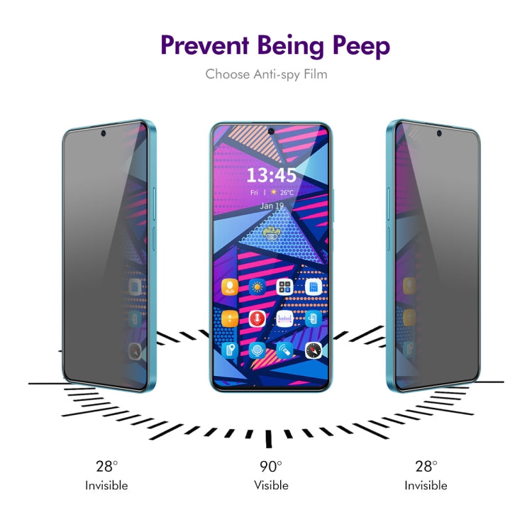 For Huawei Pura 70 ENKAY Hat-Prince 28 Degree Anti-peeping Tempered Glass Film - Huawei Tempered Glass by ENKAY | Online Shopping South Africa | PMC Jewellery | Buy Now Pay Later Mobicred