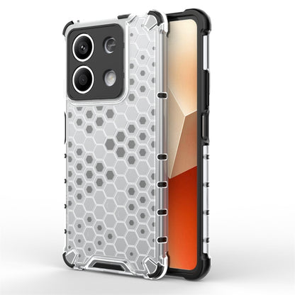 For Redmi Note 13 Shockproof Honeycomb Phone Case(White) - Note 13 Cases by PMC Jewellery | Online Shopping South Africa | PMC Jewellery | Buy Now Pay Later Mobicred