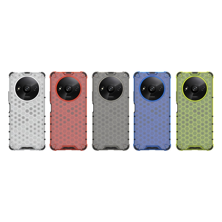 For Xiaomi Redmi A3 Shockproof Honeycomb Phone Case(Blue) - Xiaomi Cases by PMC TechLife | Online Shopping South Africa | PMC TechLife | Buy Now Pay Later Mobicred