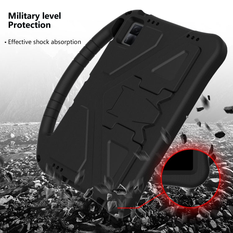 For Lenovo Tab M10 5G 2023 EVA Shockproof Tablet Case with Holder(Black) - free shipping - PMC TechLife - Order now!