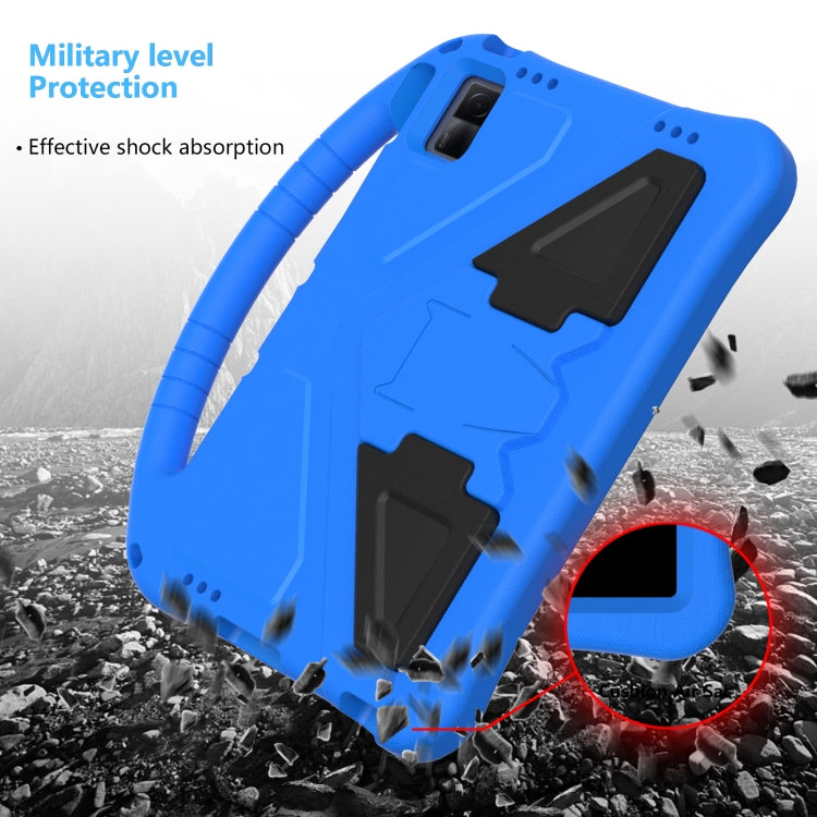 For Lenovo Tab M10 5G 2023 EVA Shockproof Tablet Case with Holder(Blue) - Lenovo by PMC TechLife | Online Shopping South Africa | PMC TechLife | Buy Now Pay Later Mobicred