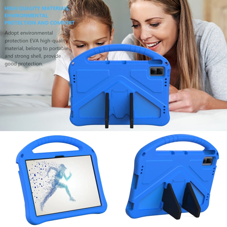 For Lenovo Tab M10 5G 2023 EVA Shockproof Tablet Case with Holder(Blue) - Lenovo by PMC TechLife | Online Shopping South Africa | PMC TechLife | Buy Now Pay Later Mobicred