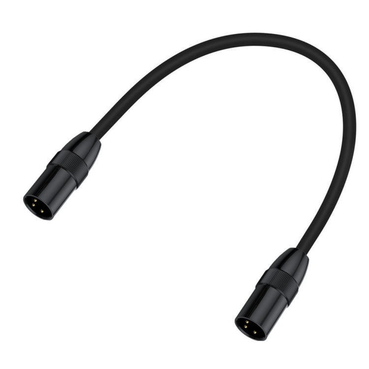 JUNSUNMAY XLR Male to Male Mic Cord 3 Pin Audio Cable Balanced Shielded Cable, Length:1.5m - Microphone Audio Cable & Connector by JUNSUNMAY | Online Shopping South Africa | PMC Jewellery | Buy Now Pay Later Mobicred