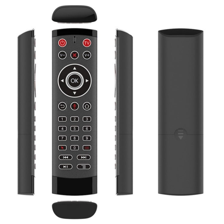 T1-PRO-TV With Microphone Android TV Box 2-Key IR Function Air Mouse Smart Remote Control - TV by PMC Jewellery | Online Shopping South Africa | PMC Jewellery | Buy Now Pay Later Mobicred