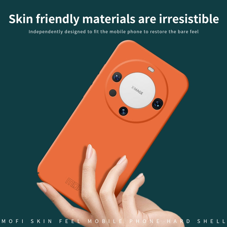 For Huawei Mate 60 Pro MOFI Qin Series Skin Feel All-inclusive PC Phone Case(Orange) - Huawei Cases by MOFI | Online Shopping South Africa | PMC Jewellery