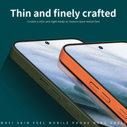 For Samsung Galaxy S23 5G MOFI Qin Series Skin Feel All-inclusive PC Phone Case(Orange) - Galaxy S23 5G Cases by MOFI | Online Shopping South Africa | PMC Jewellery