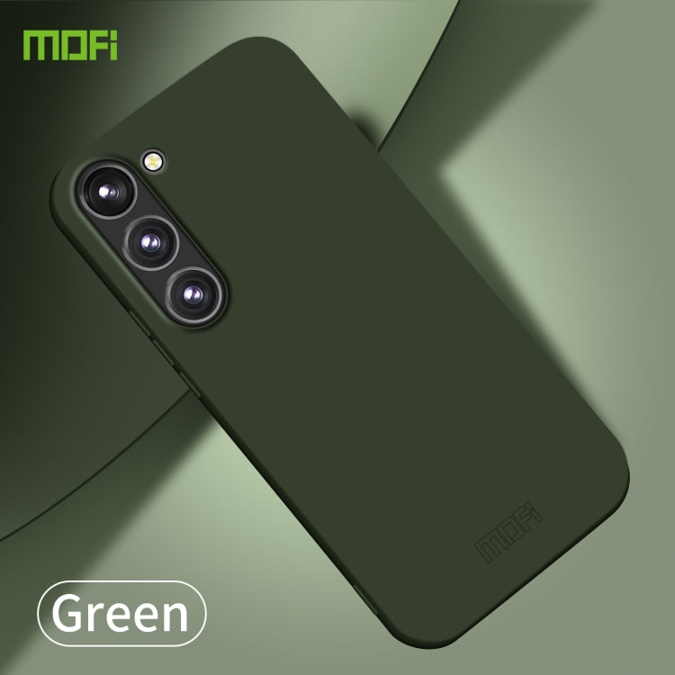 For Samsung Galaxy S23+ 5G MOFI Qin Series Skin Feel All-inclusive PC Phone Case(Green) - Galaxy Phone Cases by MOFI | Online Shopping South Africa | PMC Jewellery