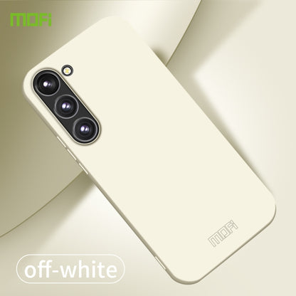 For Samsung Galaxy S23+ 5G MOFI Qin Series Skin Feel All-inclusive PC Phone Case(Beige) - Galaxy Phone Cases by MOFI | Online Shopping South Africa | PMC Jewellery