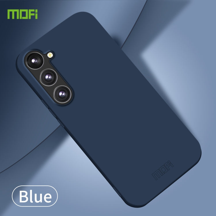 For Samsung Galaxy S23 FE 5G MOFI Qin Series Skin Feel All-inclusive PC Phone Case(Blue) - Galaxy Phone Cases by MOFI | Online Shopping South Africa | PMC Jewellery