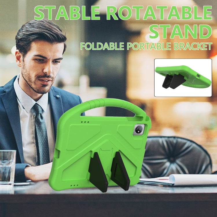 For Blackview Tab 7 WiFi 2022 EVA Shockproof Tablet Case with Holder(Green) - Others by PMC TechLife | Online Shopping South Africa | PMC TechLife