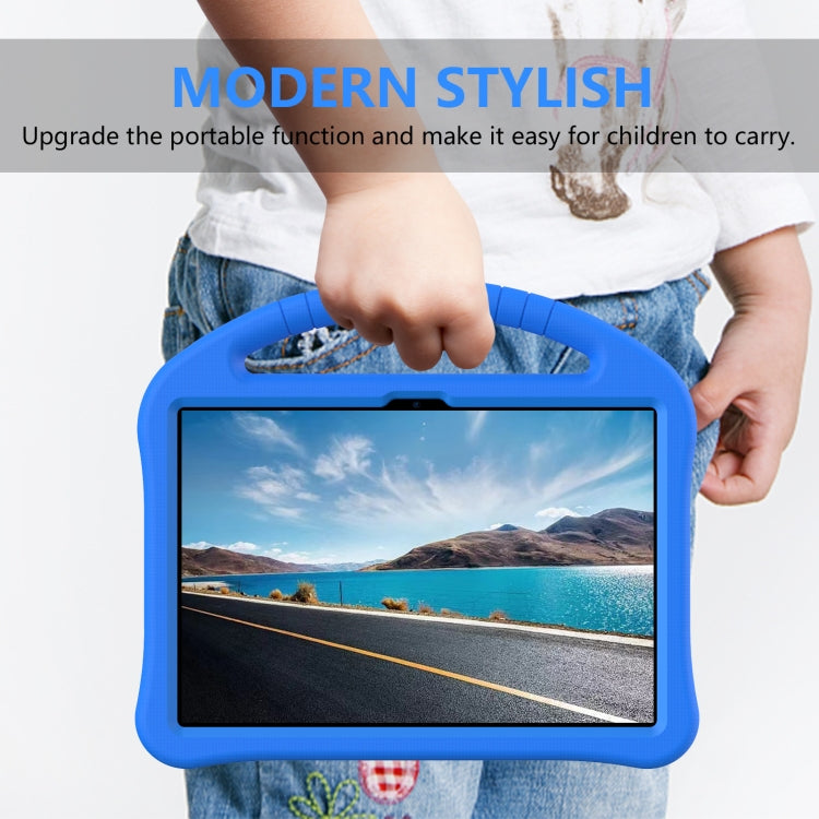 For Blackview Tab 7 WiFi 2022 EVA Shockproof Tablet Case with Holder(Blue) - Others by PMC TechLife | Online Shopping South Africa | PMC TechLife