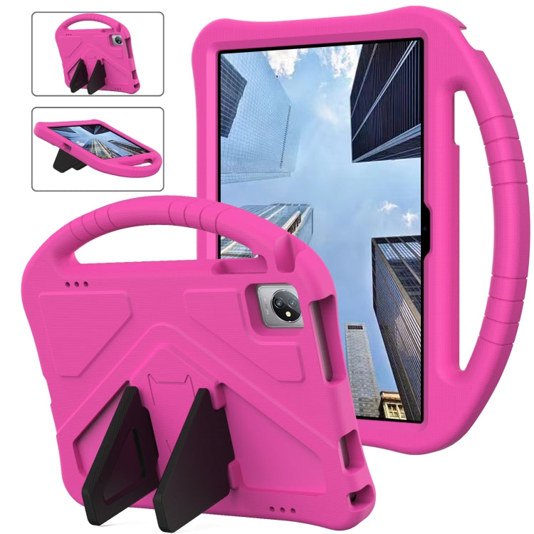 For Blackview Tab 7 WiFi 2022 EVA Shockproof Tablet Case with Holder(Rose Red) - Others by PMC TechLife | Online Shopping South Africa | PMC TechLife