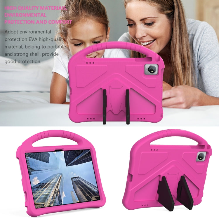 For Blackview Tab 8 2020 EVA Shockproof Tablet Case with Holder(Rose Red) - Others by PMC TechLife | Online Shopping South Africa | PMC TechLife