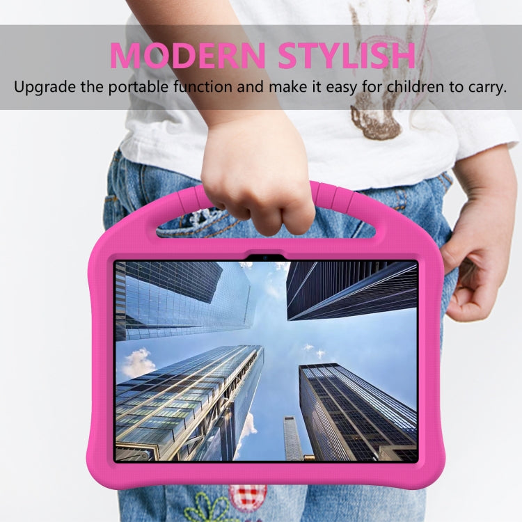 For DragonTouch NotePad 102 10 2023 EVA Shockproof Tablet Case with Holder(RoseRed) - Others by PMC TechLife | Online Shopping South Africa | PMC TechLife | Buy Now Pay Later Mobicred