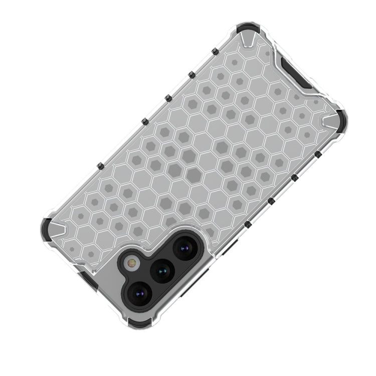 For Samsung Galaxy S24 5G Shockproof Honeycomb Phone Case(Green) - Galaxy S24 5G Cases by PMC TechLife | Online Shopping South Africa | PMC TechLife