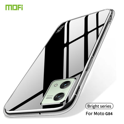 For Motorola Moto G84 MOFI Ming Series Ultra-thin TPU Phone Case(Transparent) - Motorola Cases by MOFI | Online Shopping South Africa | PMC Jewellery