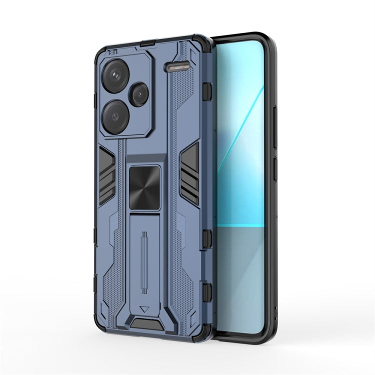 For Redmi Note 13 Pro+ Supersonic Armor PC Hybrid TPU Phone Case(Blue) - Note 13 Pro+ Cases by PMC Jewellery | Online Shopping South Africa | PMC Jewellery | Buy Now Pay Later Mobicred