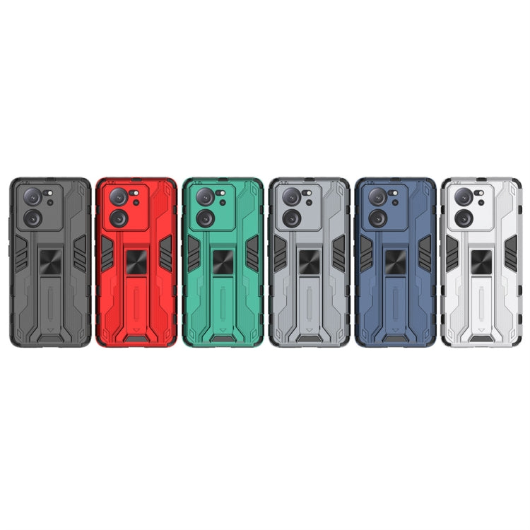 For Xiaomi 13T Supersonic Armor PC Hybrid TPU Phone Case(Black) - Xiaomi Cases by PMC TechLife | Online Shopping South Africa | PMC TechLife | Buy Now Pay Later Mobicred