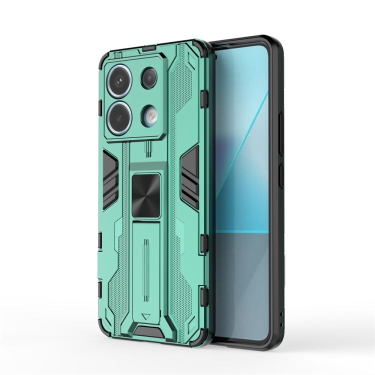 For Xiaomi Poco X6 Supersonic Armor PC Hybrid TPU Phone Case(Green) - Xiaomi Cases by PMC TechLife | Online Shopping South Africa | PMC TechLife | Buy Now Pay Later Mobicred