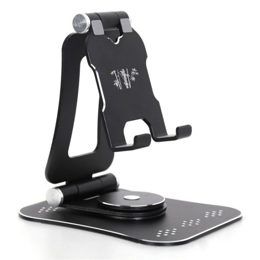 G61 Portable Folding 360-Degree Rotating Desktop Phone Holder(Black) - Stand by PMC Jewellery | Online Shopping South Africa | PMC Jewellery | Buy Now Pay Later Mobicred