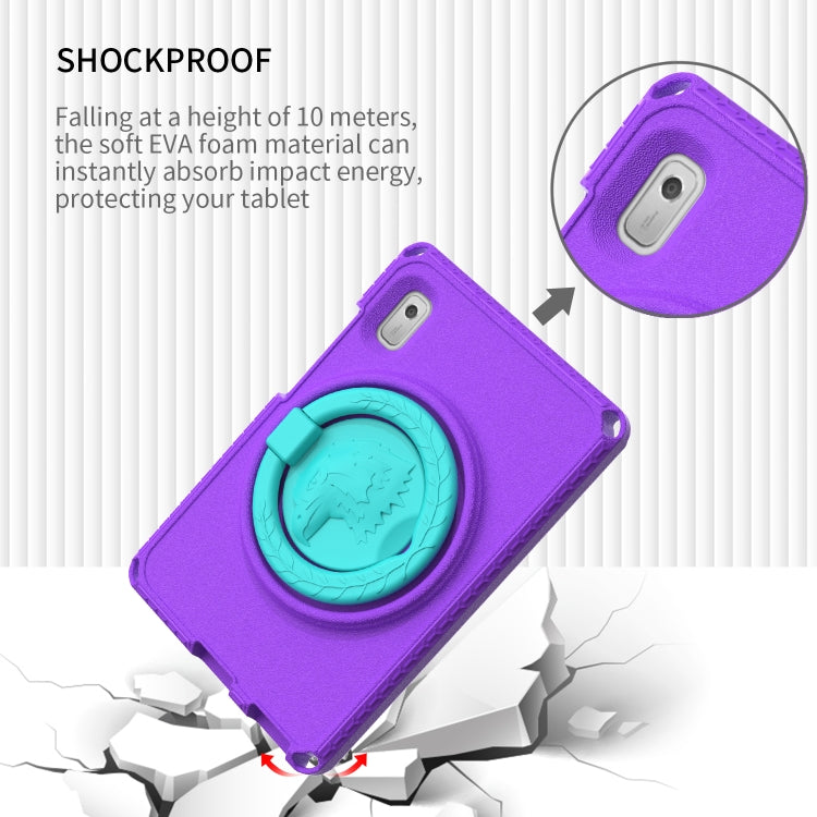 For Lenovo Tab M9 2023 EVA Hybrid PC Shockproof Tablet Case(Purple) - Lenovo by PMC TechLife | Online Shopping South Africa | PMC TechLife | Buy Now Pay Later Mobicred