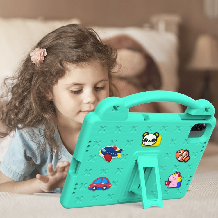 For Honor Pad X8a Handle Kickstand Children EVA Shockproof Tablet Case(Mint Green) - free shipping - PMC TechLife - Order now!