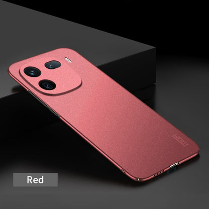 For vivo iQOO 12 MOFI Fandun Series Frosted PC Ultra-thin All-inclusive Phone Case(Red) - iQOO 12 Cases by MOFI | Online Shopping South Africa | PMC Jewellery