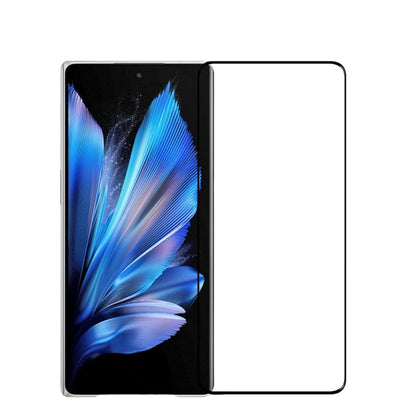 For vivo X Fold3 / X Fold3 Pro PINWUYO 9H 3D Hot Bending Tempered Glass Film(Black) - vivo Tempered Glass by PINWUYO | Online Shopping South Africa | PMC Jewellery | Buy Now Pay Later Mobicred