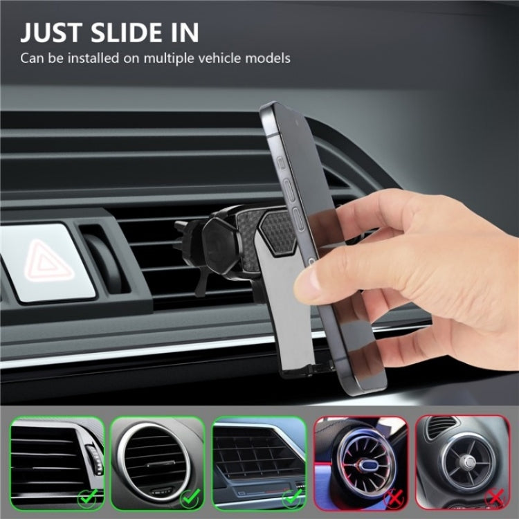 360 Degree Rotation Mobile Phone Holder Bracket Car Air Outlet Clip Mount - Car Holders by PMC Jewellery | Online Shopping South Africa | PMC Jewellery | Buy Now Pay Later Mobicred