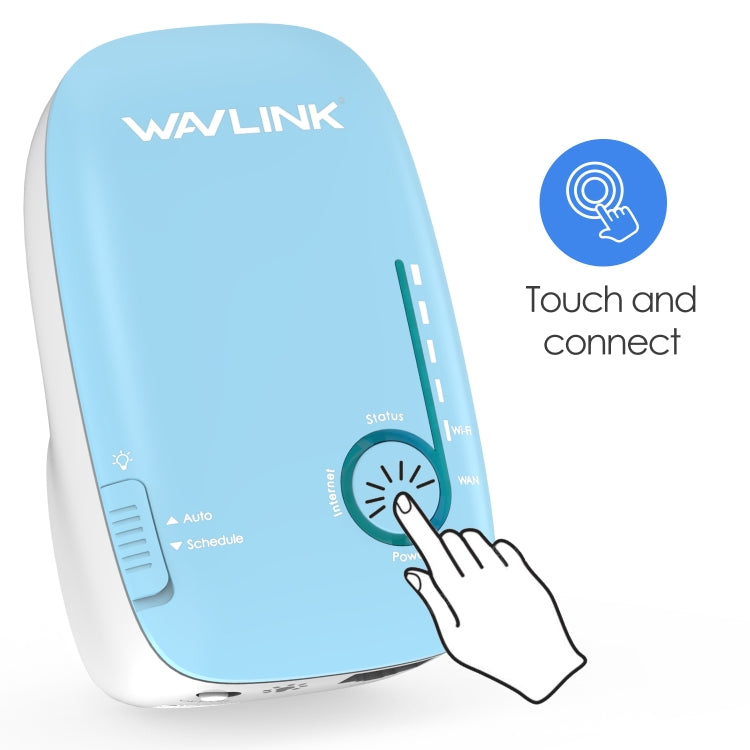 WAVLINK WN576K2 AC1200 Household WiFi Router Network Extender Dual Band Wireless Repeater, Plug:AU Plug (White) - Wireless Routers by WAVLINK | Online Shopping South Africa | PMC Jewellery | Buy Now Pay Later Mobicred