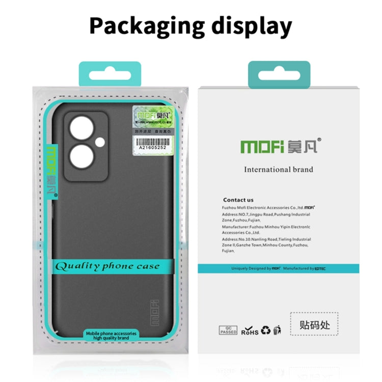 For OPPO A2 / A79 5G MOFI Fandun Series Frosted PC Ultra-thin All-inclusive Phone Case(Green) - OPPO Cases by MOFI | Online Shopping South Africa | PMC Jewellery