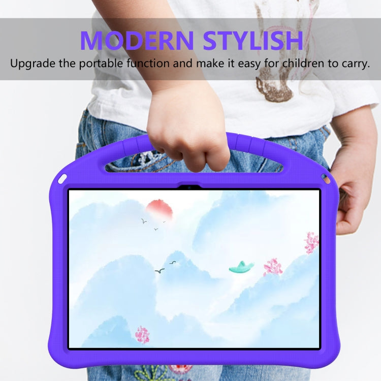 For Lenovo Tab P12 EVA Shockproof Tablet Case with Holder(Purple) - Lenovo by PMC TechLife | Online Shopping South Africa | PMC TechLife | Buy Now Pay Later Mobicred